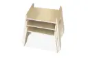 Stackable bench stool