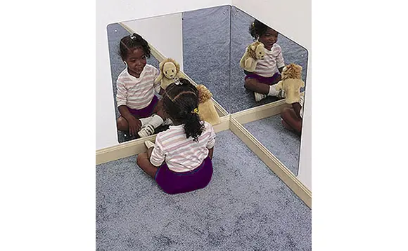 2 miroirs muraux