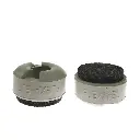 Boîte de 100 unités de patins épais Flexi-Felt pour pied pivotant