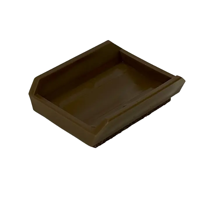 [D6510P4] D6510 - Slide-Stop cups with dark felt pads (pack of 4)