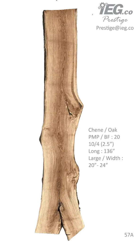 [PRES-57] Slab Live Edge type wood PRES-57